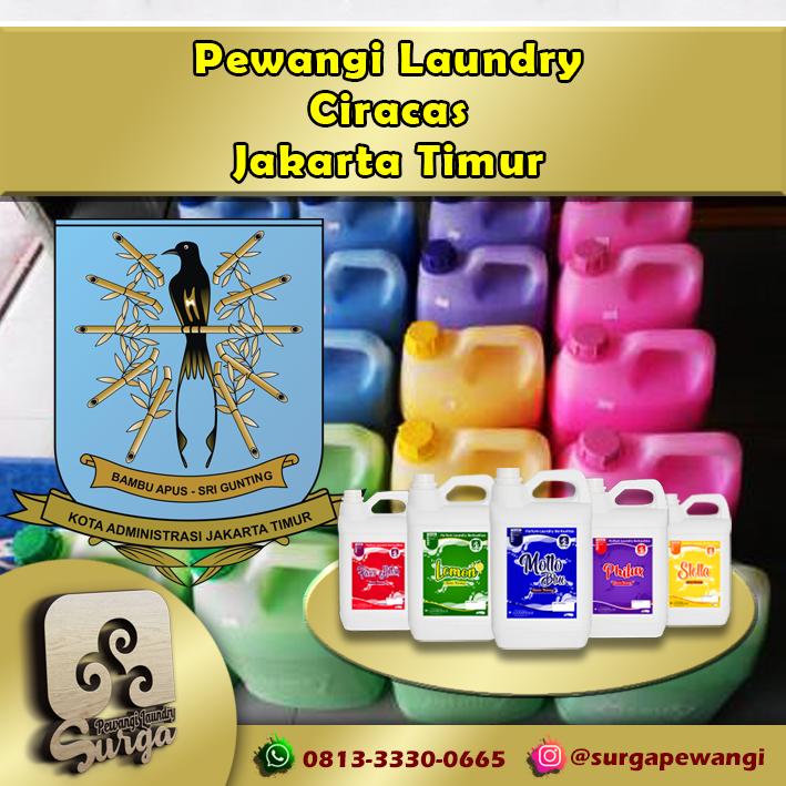 Parfum Laundry Kecamatan Ciracas Jakarta Timur