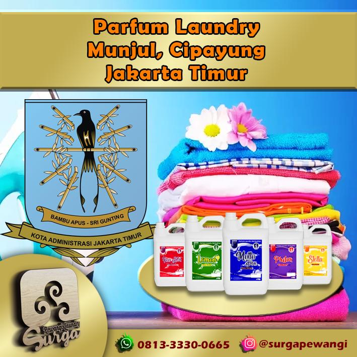 Parfum Laundry Munjul, Cipayung