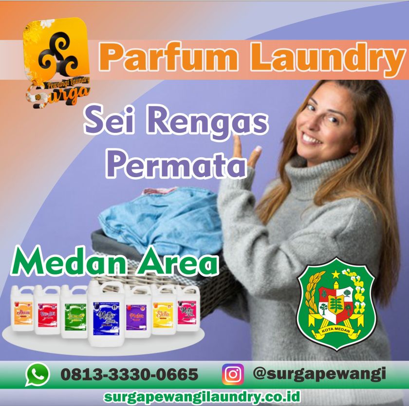 Parfum Laundry Sei Rengas Permata, Medan Area