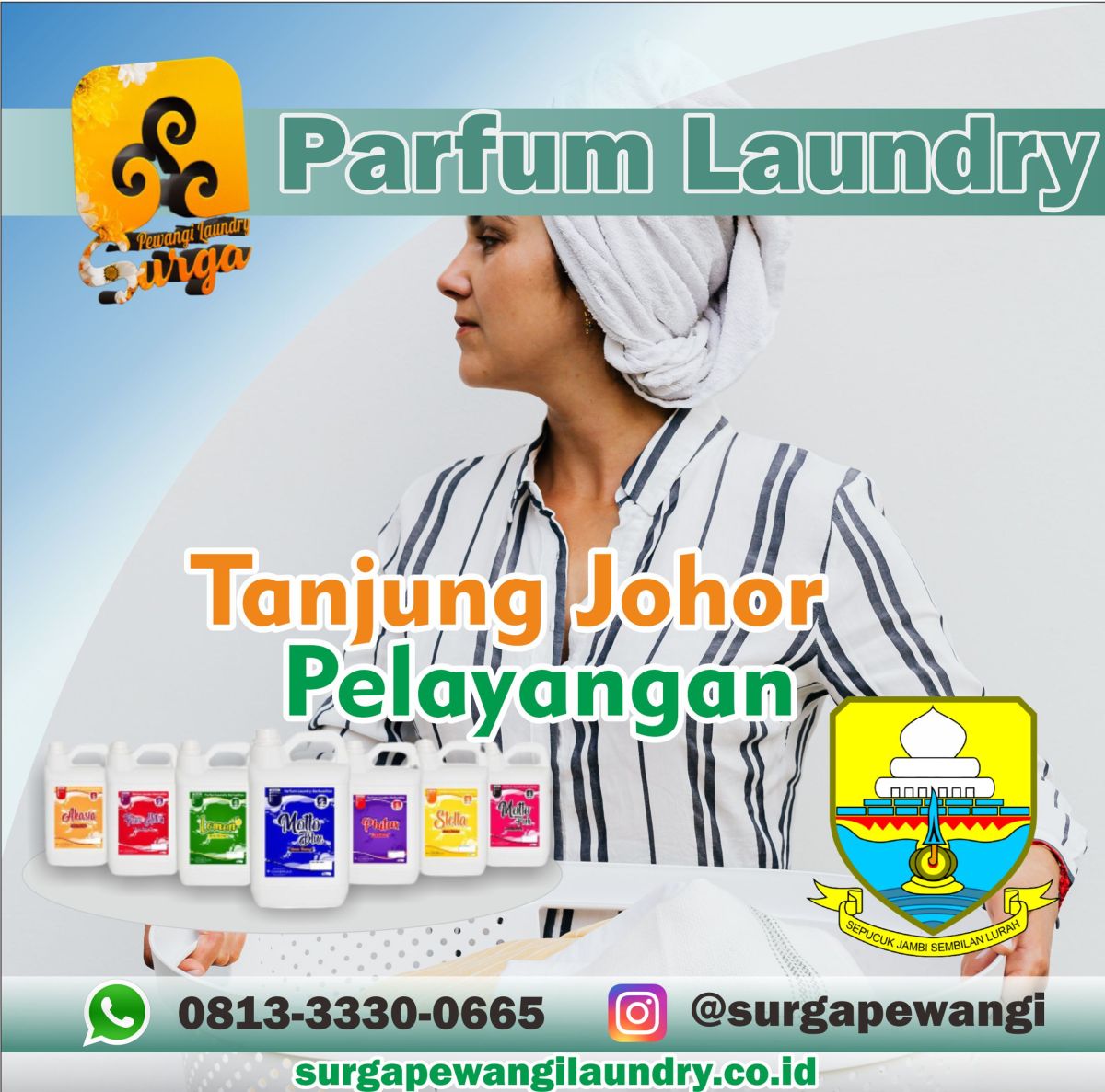 Parfum Laundry Tanjung Johor, Pelayangan