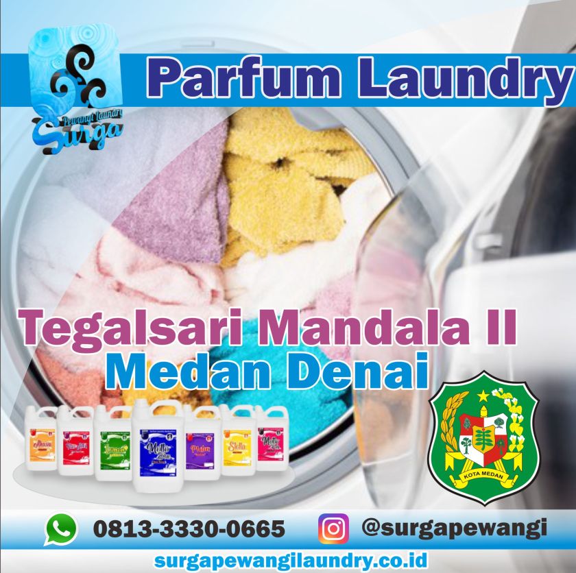 Parfum Laundry Tegalsari Mandala II, Medan Denai