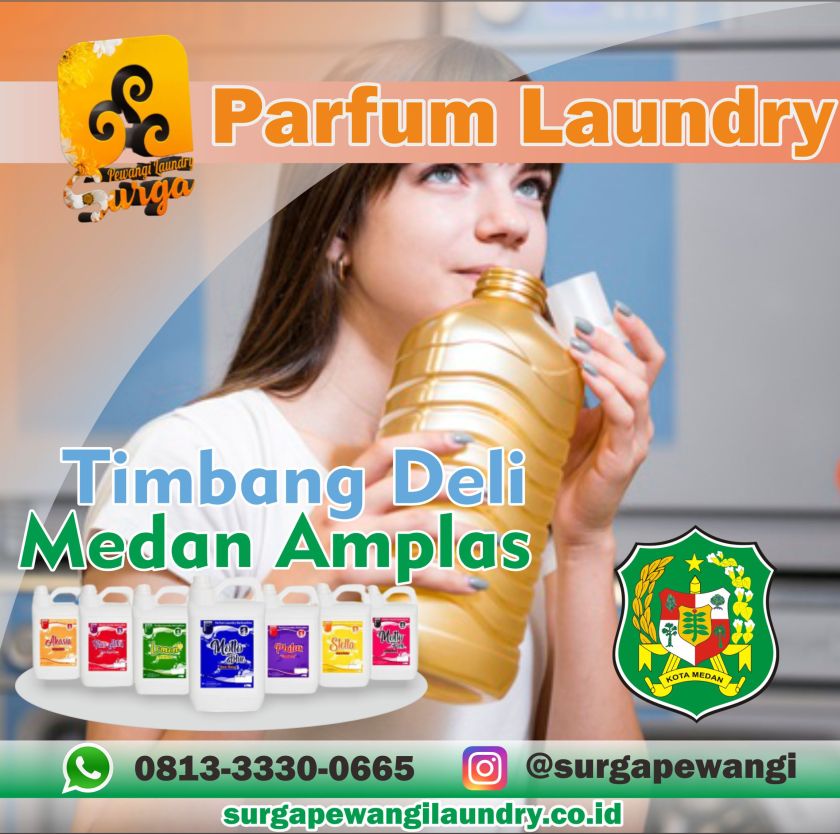 Parfum Laundry Timbang Deli, Medan Amplas