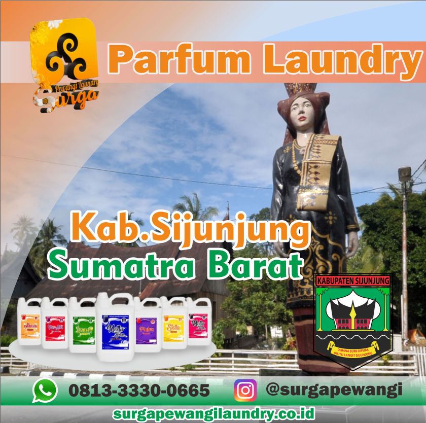 Parfum Laundry Kabupaten Sijunjung, Sumatra Barat