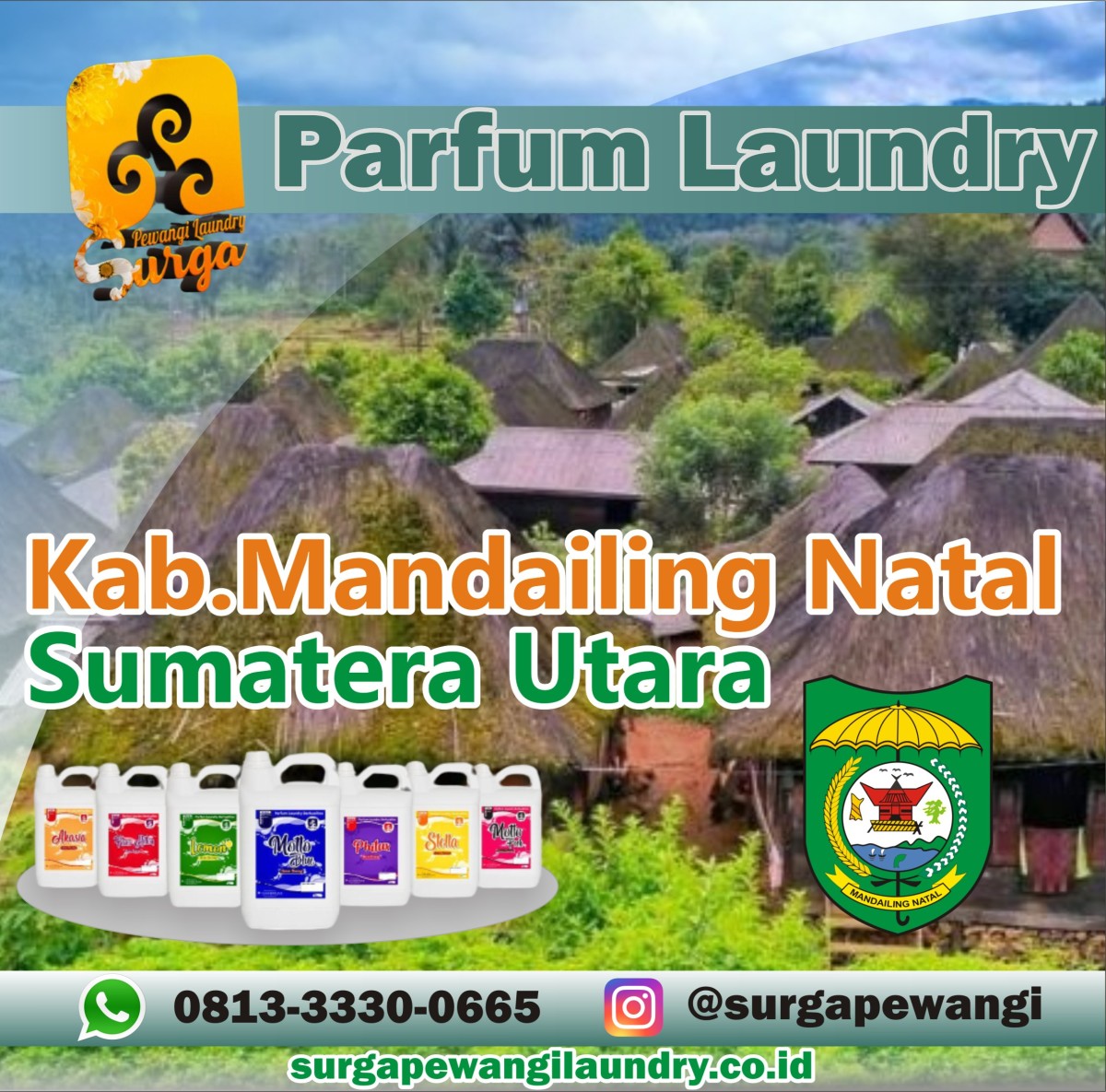 Parfum Laundry Mandailing Natal, Sumatera Utara