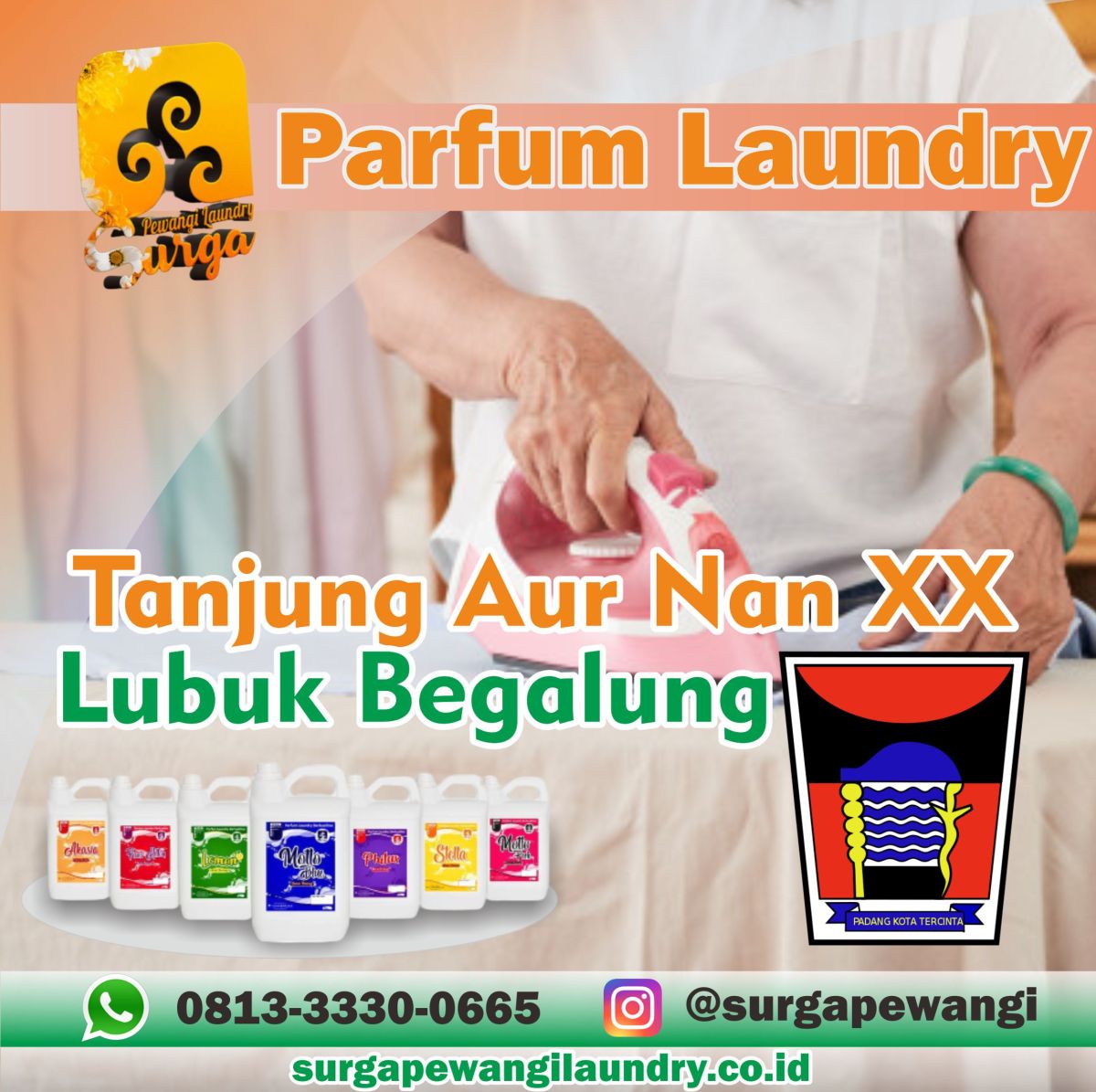 Parfum Laundry Tanah Sirah Piai Nan XX, Lubuk Begalung