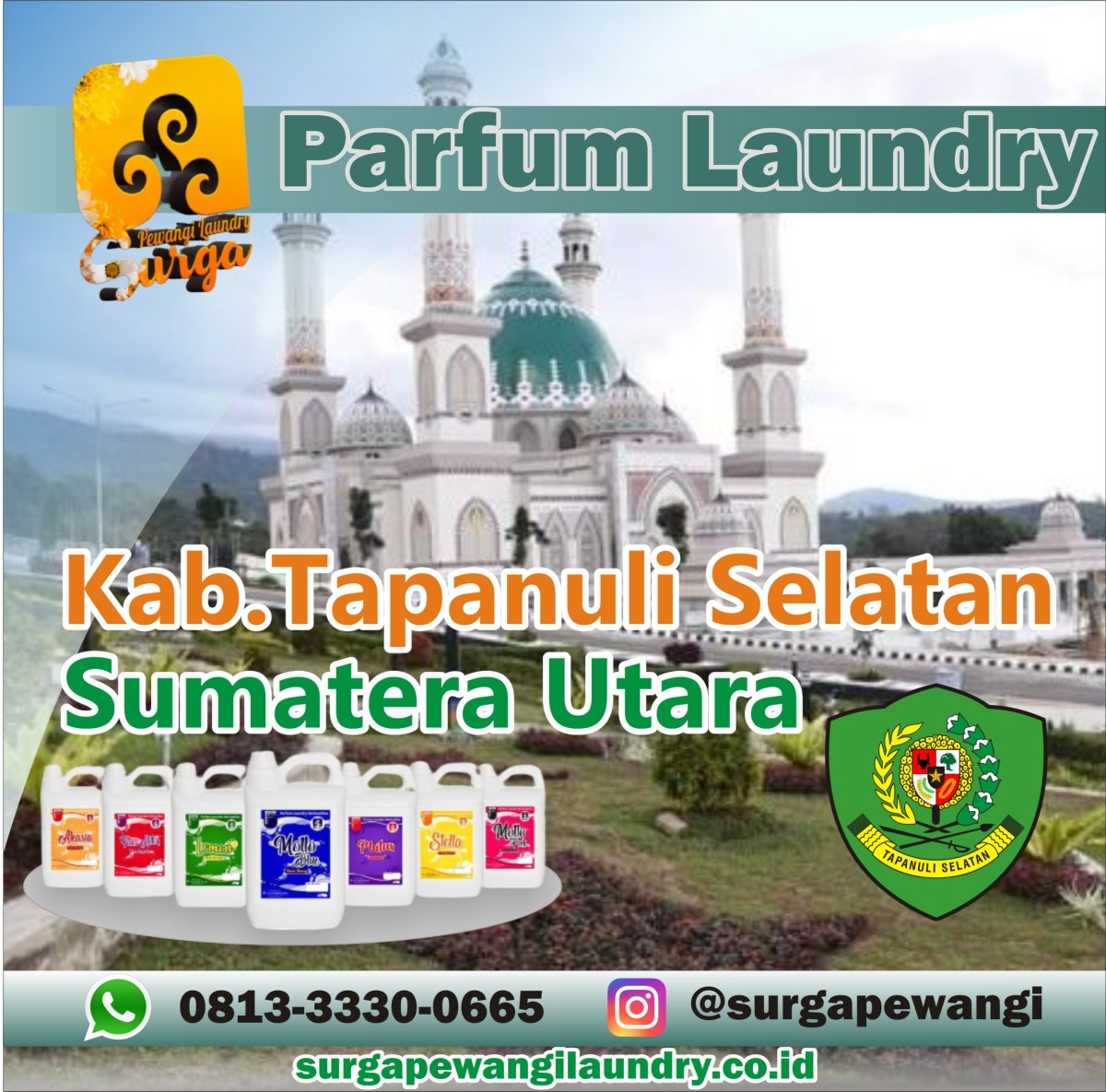 Parfum Laundry Tapanuli Selatan, Sumatera Utara