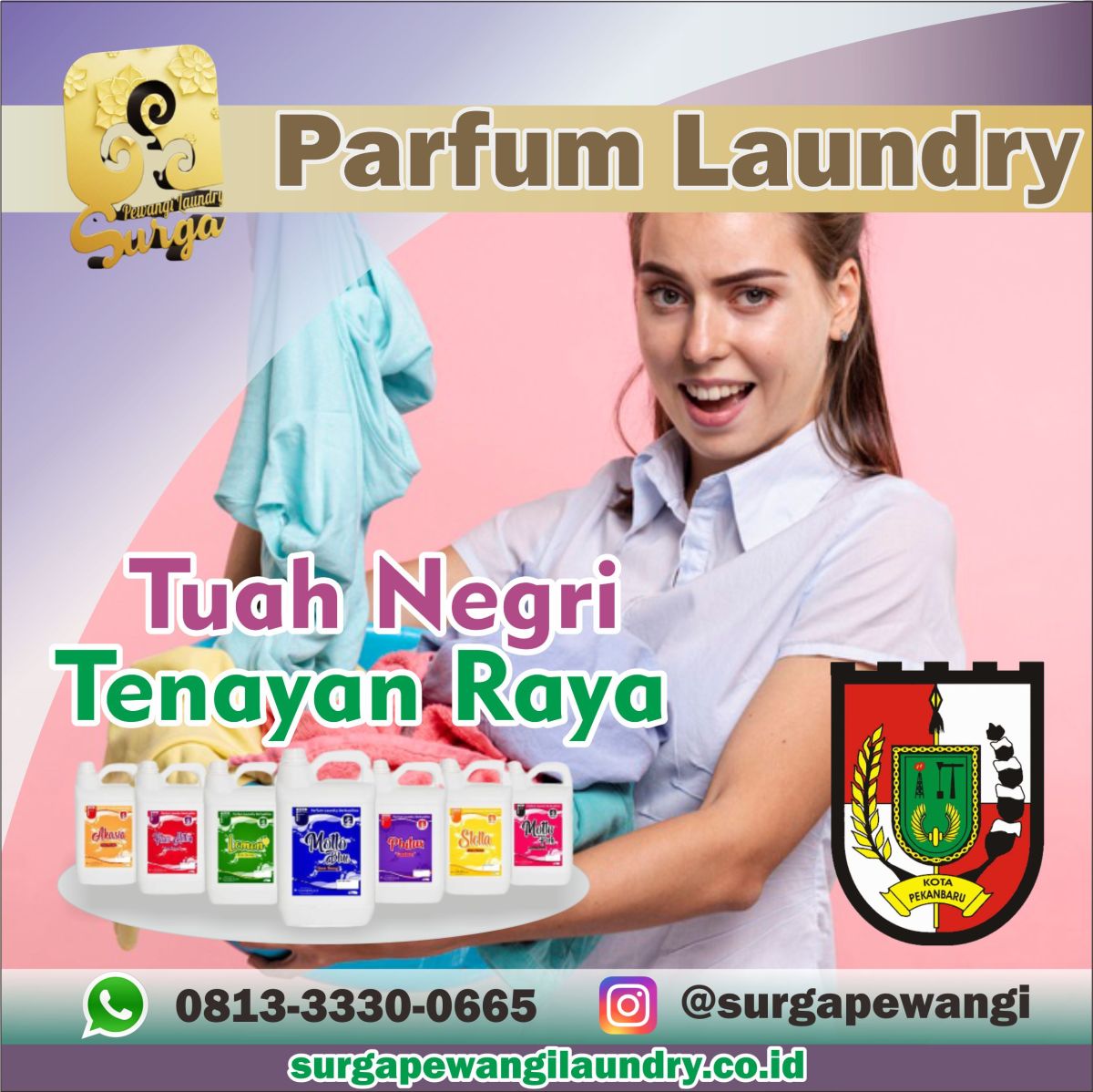 Parfum Laundry Tuah Negri, Tenayan Raya