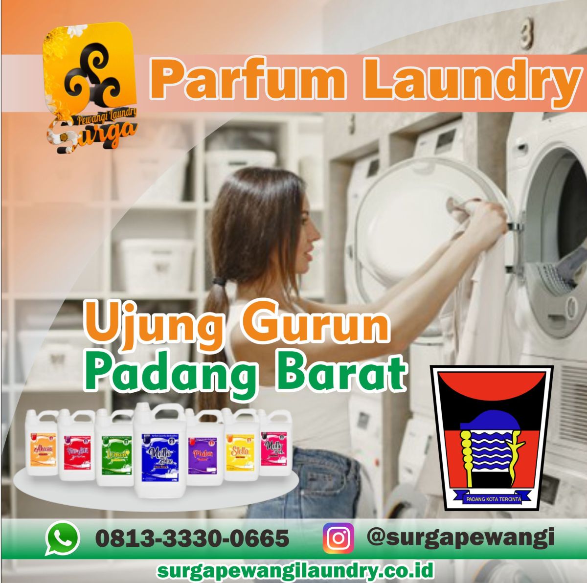 Parfum Laundry Ujung Gurun, Padang Barat