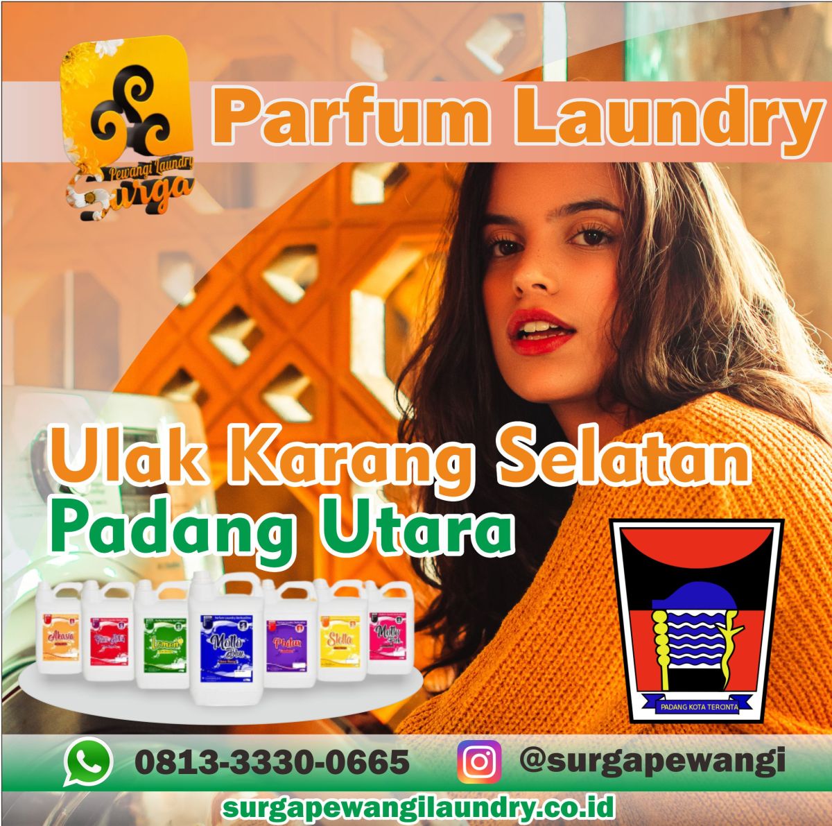 Parfum Laundry Ulak Karang Selatan, Padang Utara