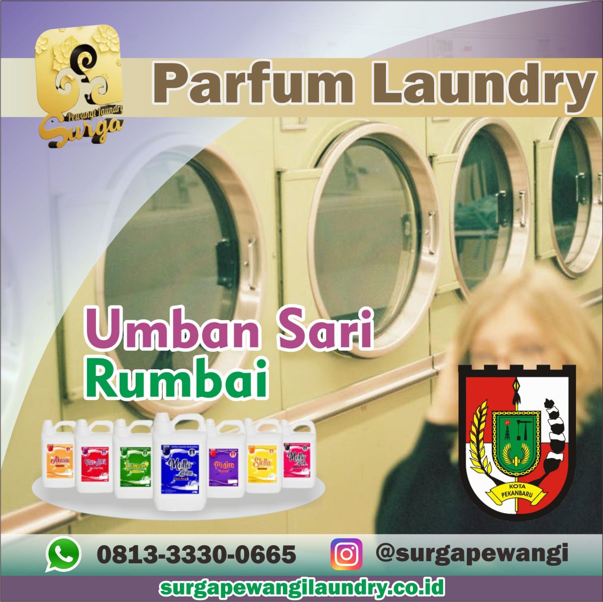 Parfum Laundry Umban Sari, Rumbai