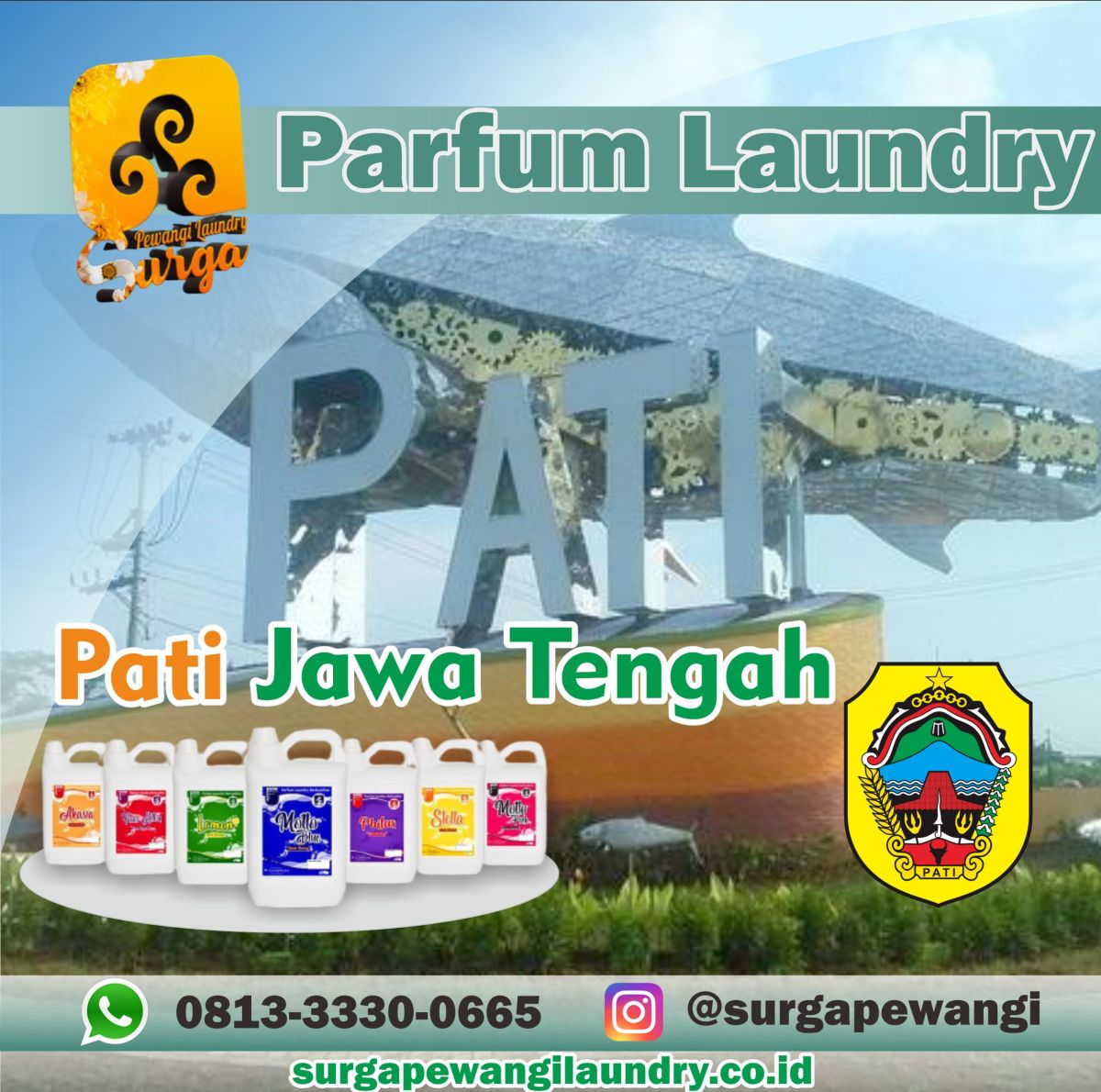 Parfum Laundry Kabupaten Pati Jawa Tengah