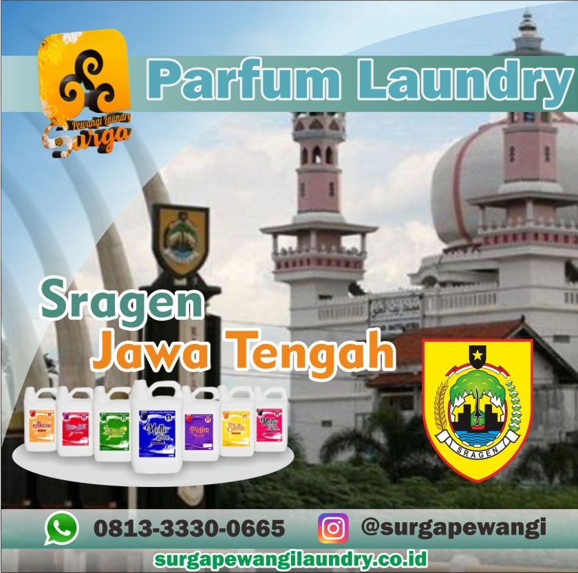 Parfum Laundry Kabupaten Sragen, Jawa Tengah