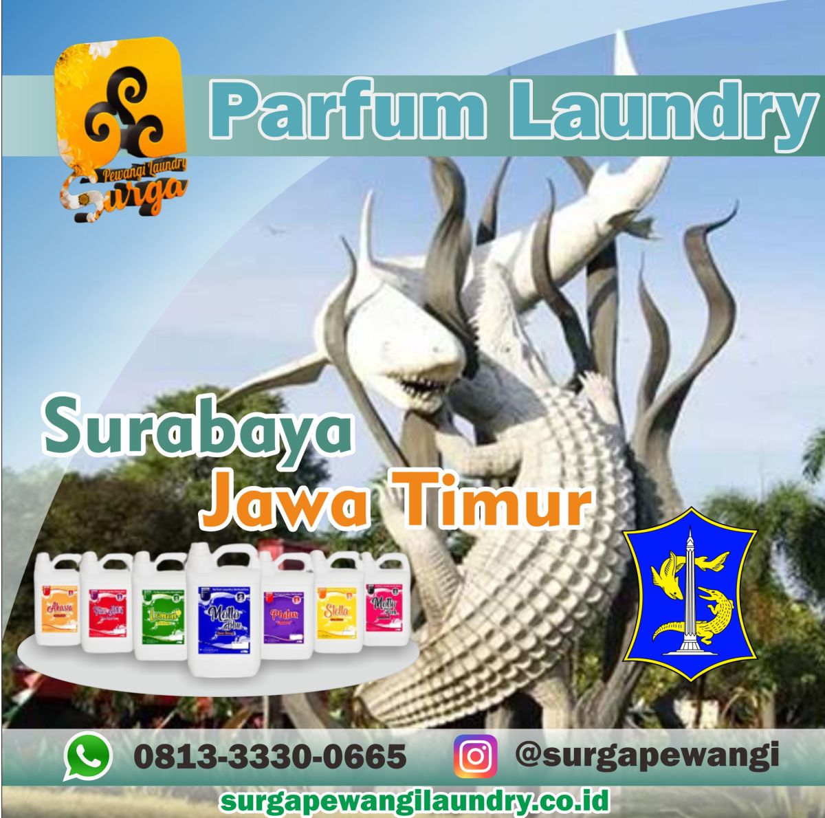 Parfum Laundry Kota Surabaya, Jawa Timur