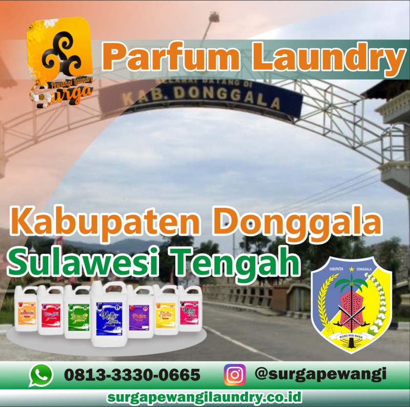 Parfum Laundry Kabupaten Donggala, Sulawesi Tengah