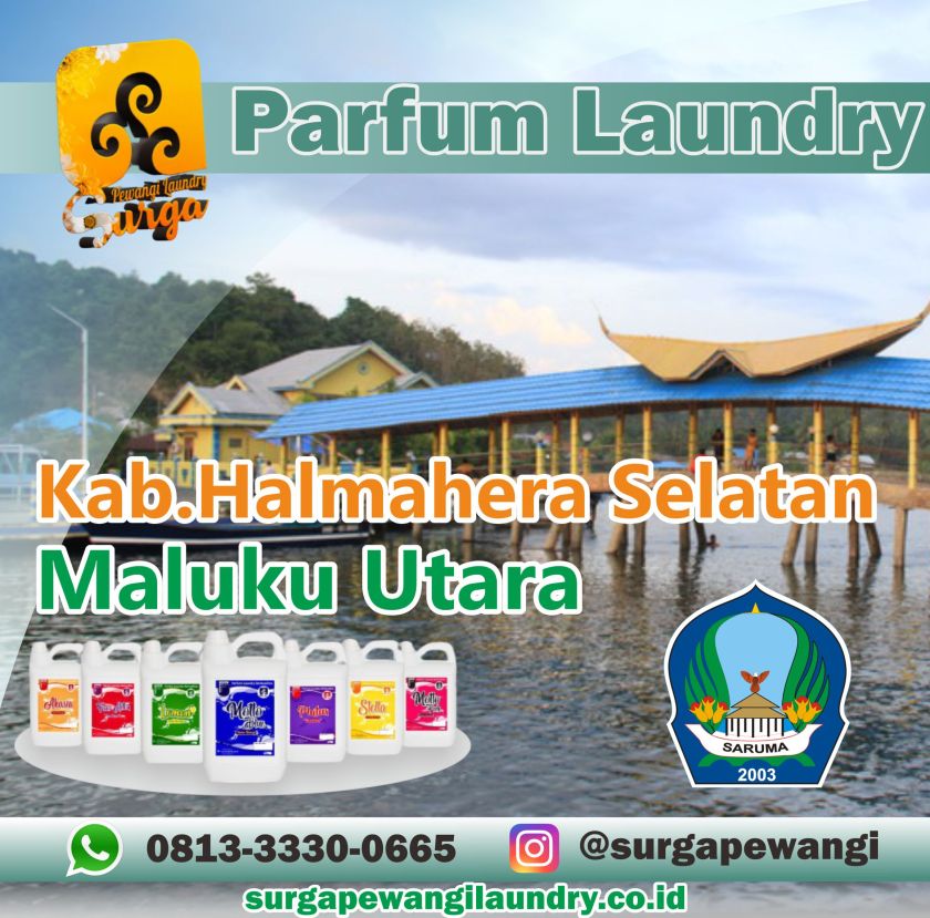 Parfum Laundry Kabupaten Halmahera Selatan, Maluku Utara