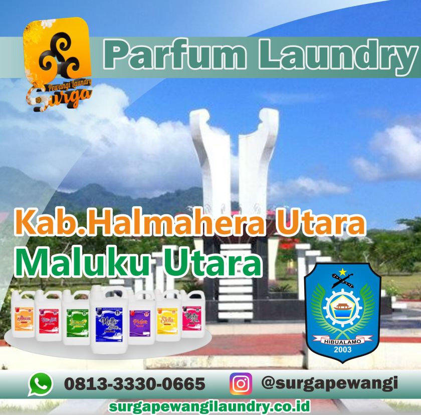 Parfum Laundry Kabupaten Halmahera Utara, Maluku Utara