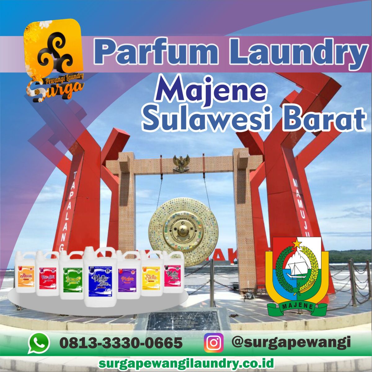 Parfum Laundry Kabupaten Majene, Sulawesi Barat