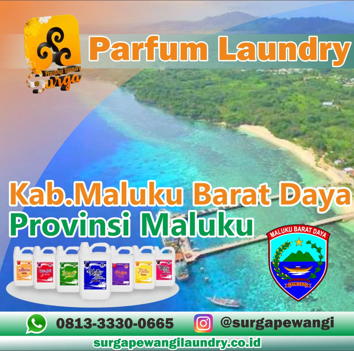 Parfum Laundry Kabupaten Maluku Barat Daya, Maluku