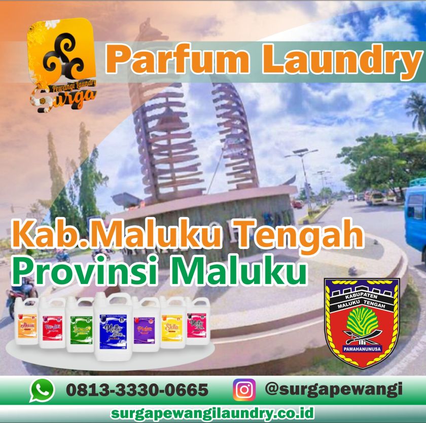 Parfum Laundry Kabupaten Maluku Tengah, Maluku
