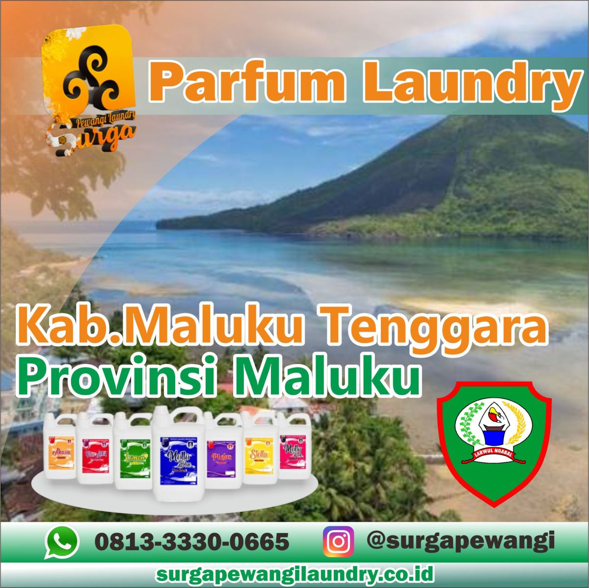 Parfum Laundry Kabupaten Maluku Tenggara, Maluku