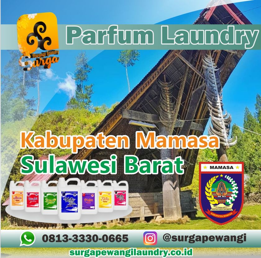 Parfum Laundry Kabupaten Mamasa, Sulawesi Barat
