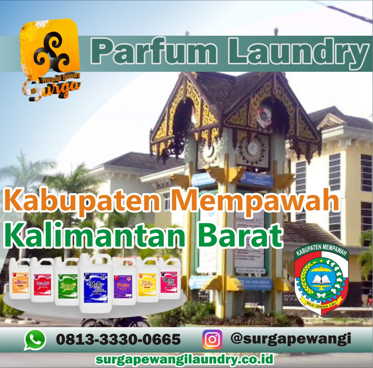Parfum Laundry Kabupaten Mempawah, Kalimantan Barat
