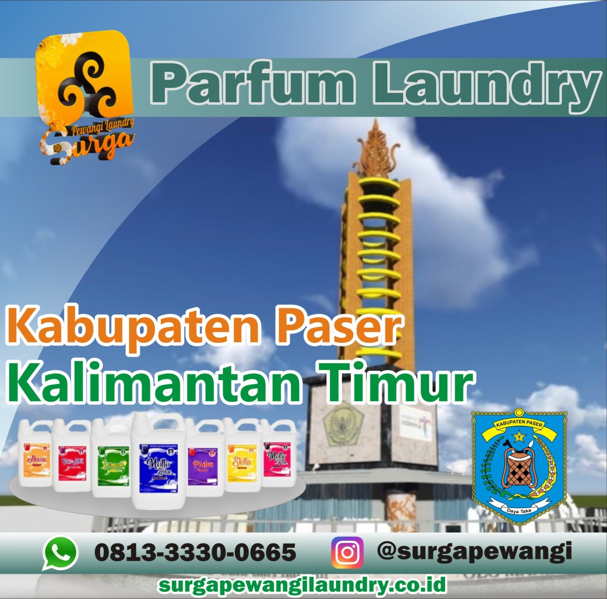 Parfum Laundry Kabupaten Paser, Kalimantan Timur