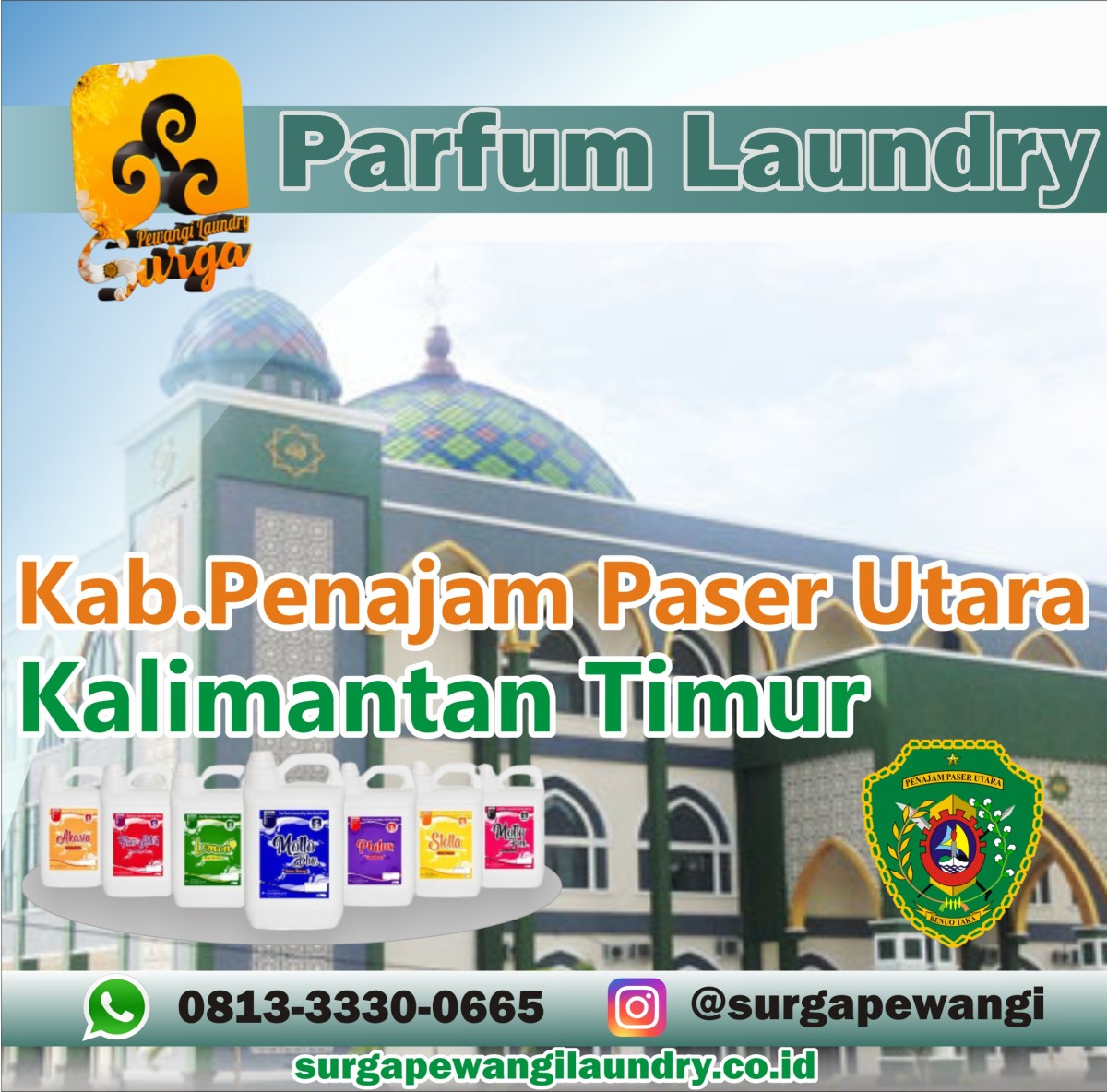 Parfum Laundry Kabupaten Penajam Paser Utara, Kalimantan Timur