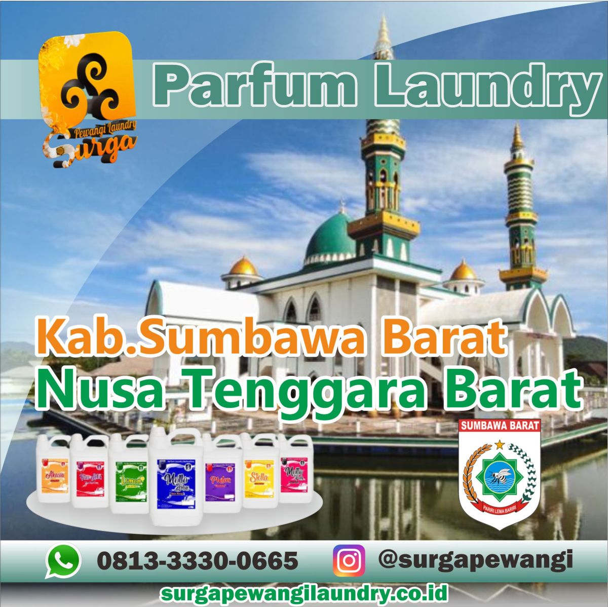 Parfum Laundry Kabupaten Sumbawa Barat, Nusa Tenggara Barat