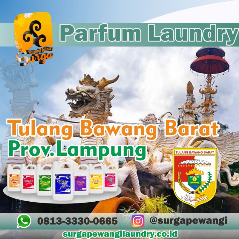 Parfum Laundry Kabupaten Tulang Bawang Barat, Prov Lampung
