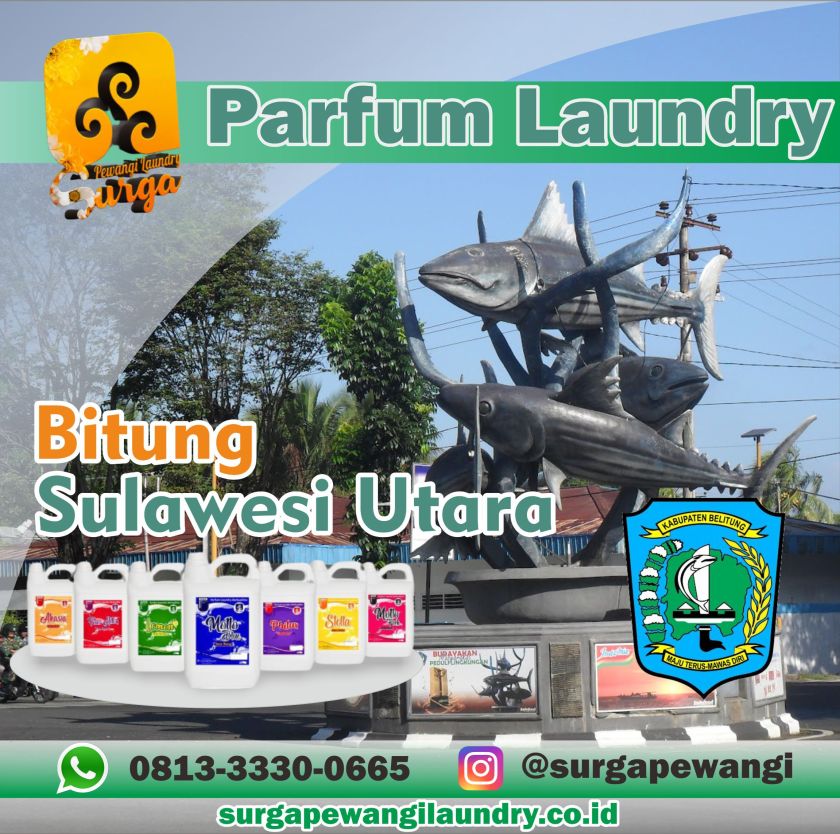 Parfum Laundry Kota Bitung, Sulawesi Utara