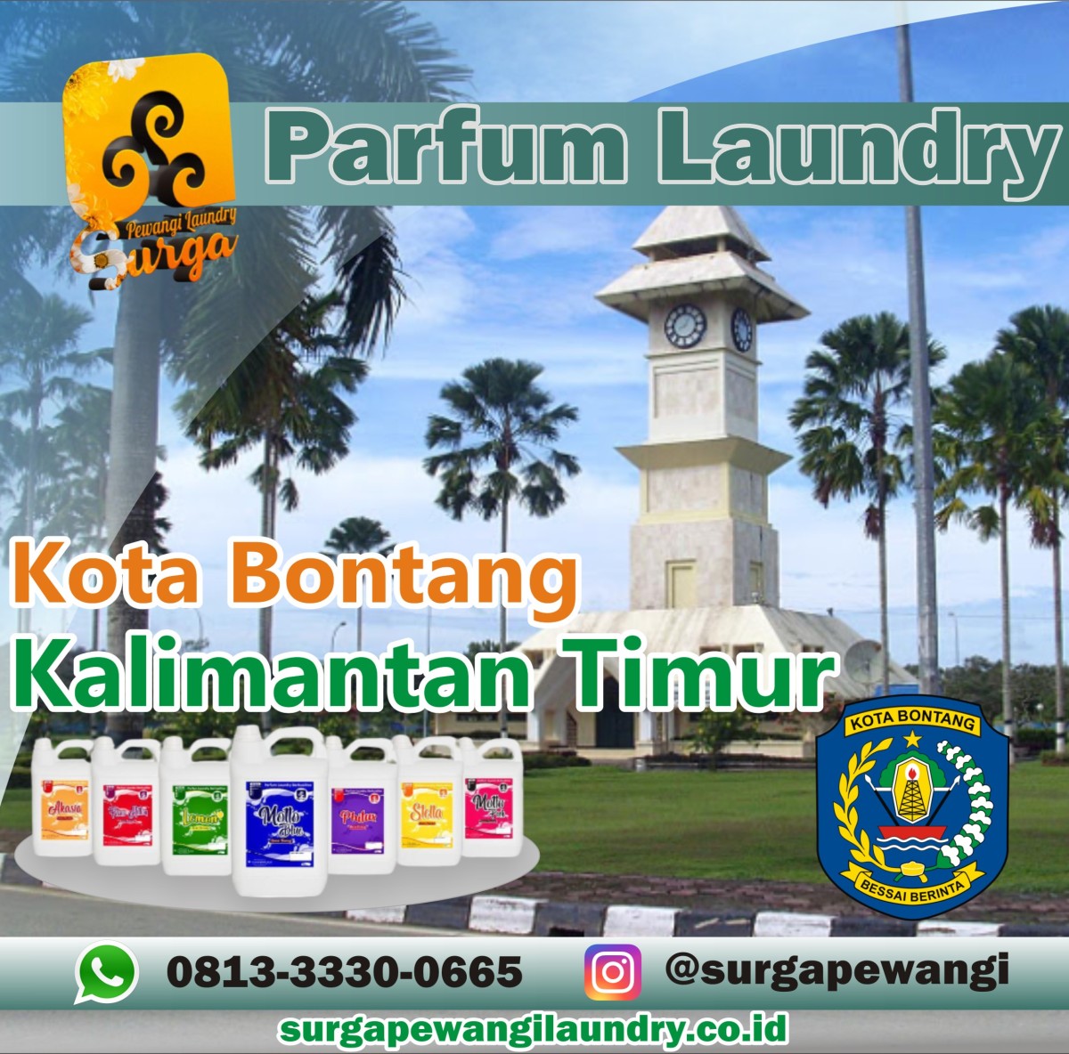 Parfum Laundry Kota Bontang, Kalimantan Timur