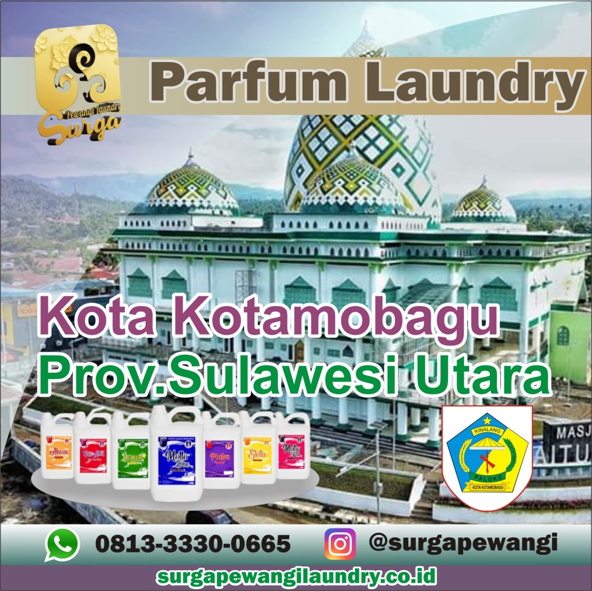 Parfum Laundry Kota Kotamobagu, Sulawesi Utara