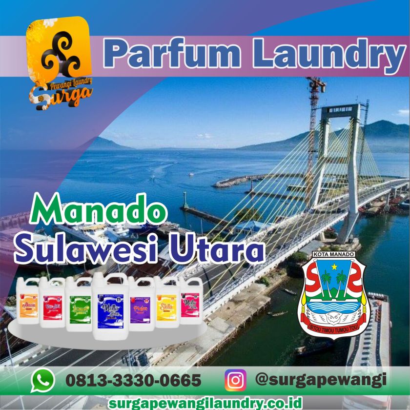 Parfum Laundry Kota Manado, Sulawesi Selatan