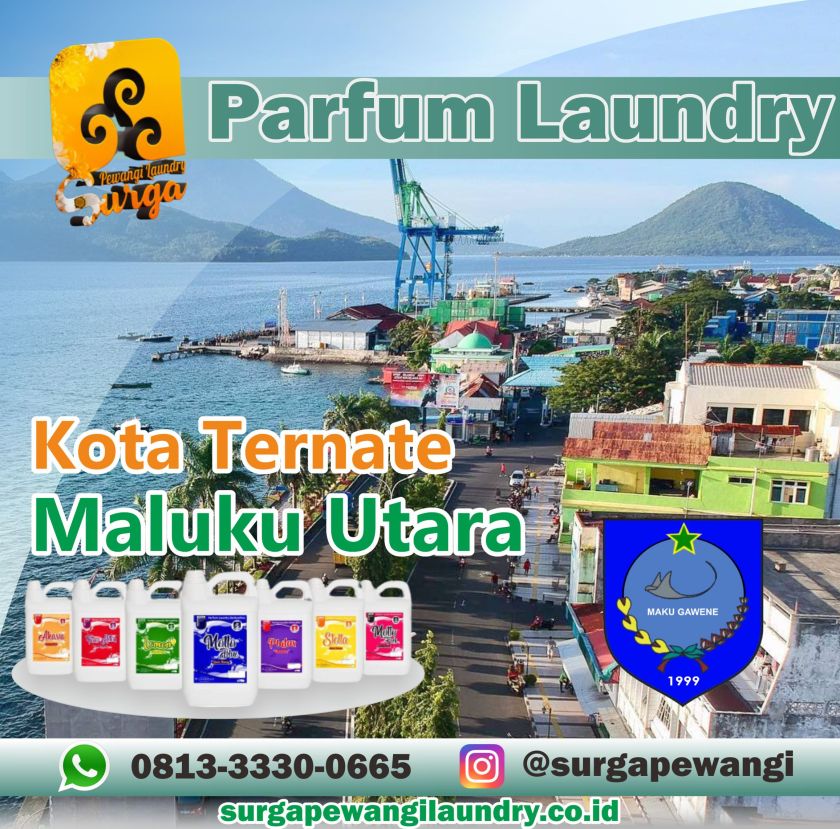 Parfum Laundry Kota Ternate, Maluku Utara