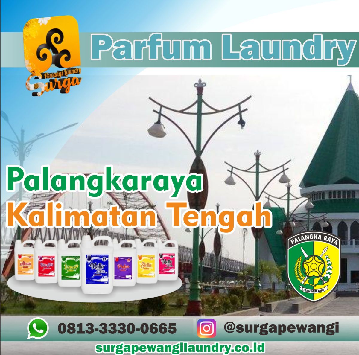 Parfum Laundry Kota Palangkaraya, Kalimantan Tengah