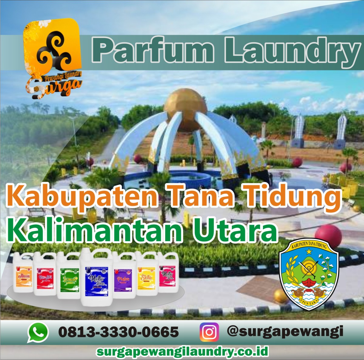 Parfum Laundry Kabupaten Tana Tidung, Kalimantan Utara